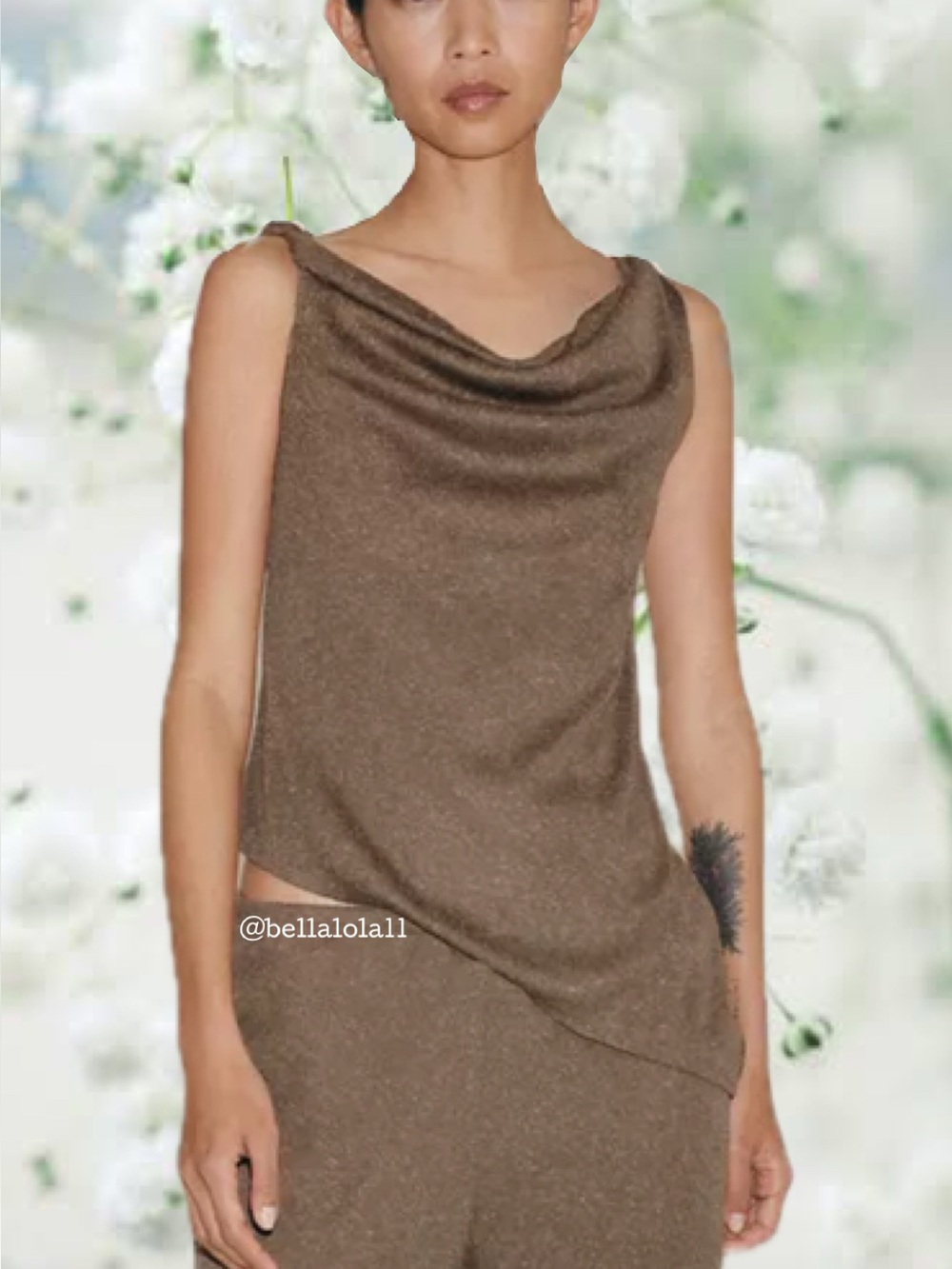 NEW ZARA ASYMMETRIC TOP